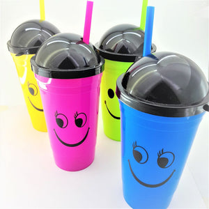 Smiley Plastic Cups