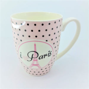 Pink Paris Ballerina Mug S-000114 (Set of 2)