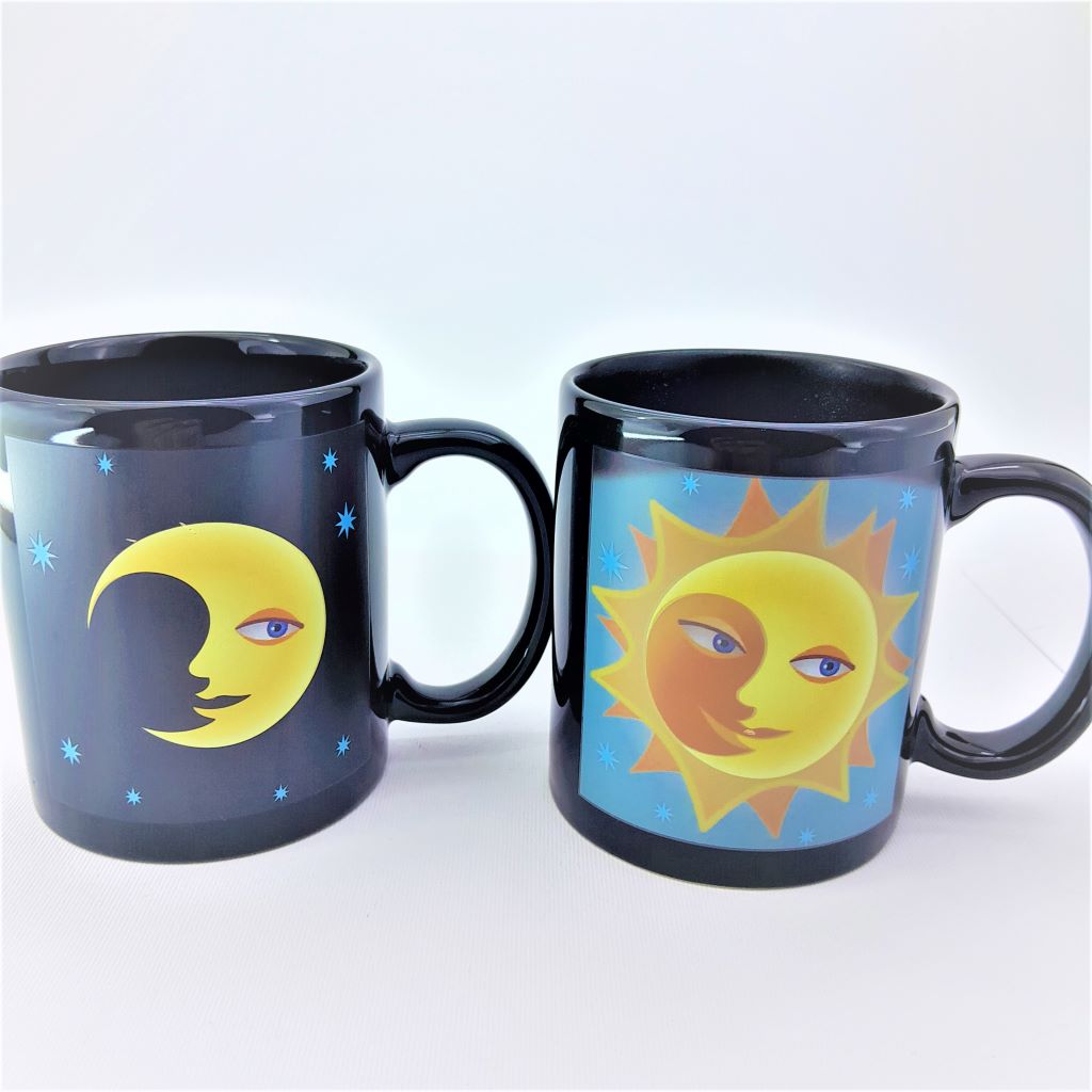 Moon / Sun Changing Ceramic Mug S-00099