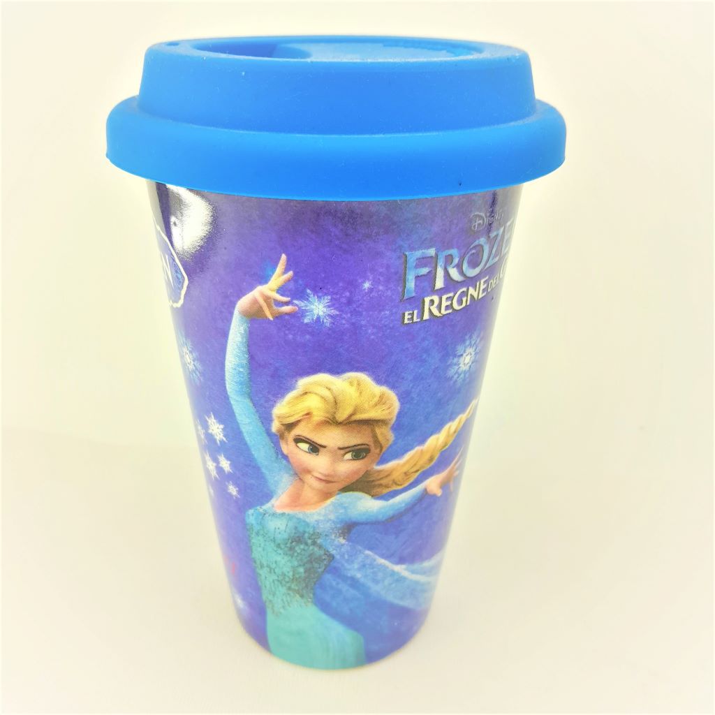 FROZEN CERAMIC MUG WITH SILICON LID