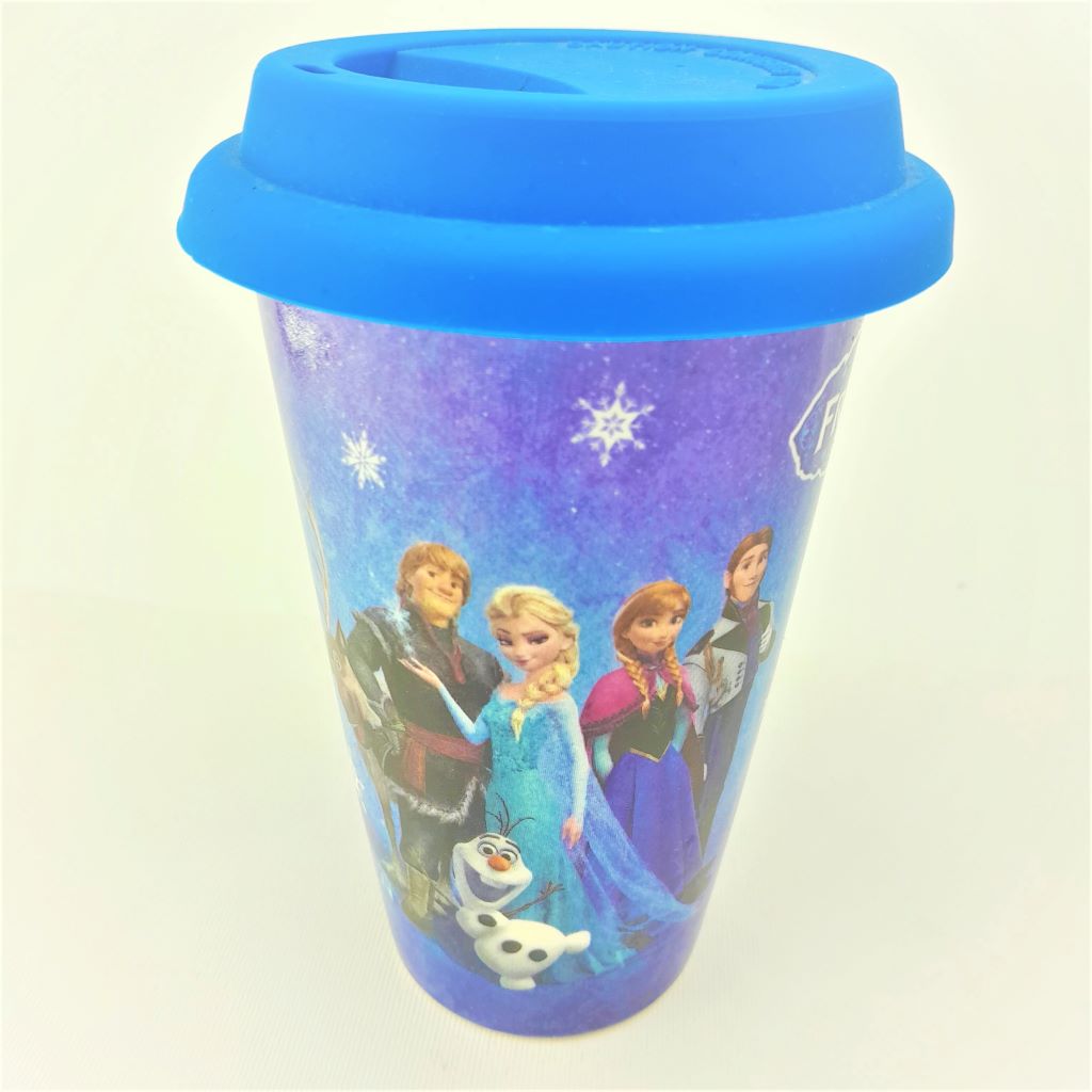 FROZEN CERAMIC MUG WITH SILICON LID