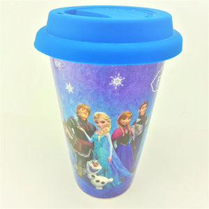 FROZEN CERAMIC MUG WITH SILICON LID