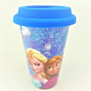 FROZEN CERAMIC MUG WITH SILICON LID