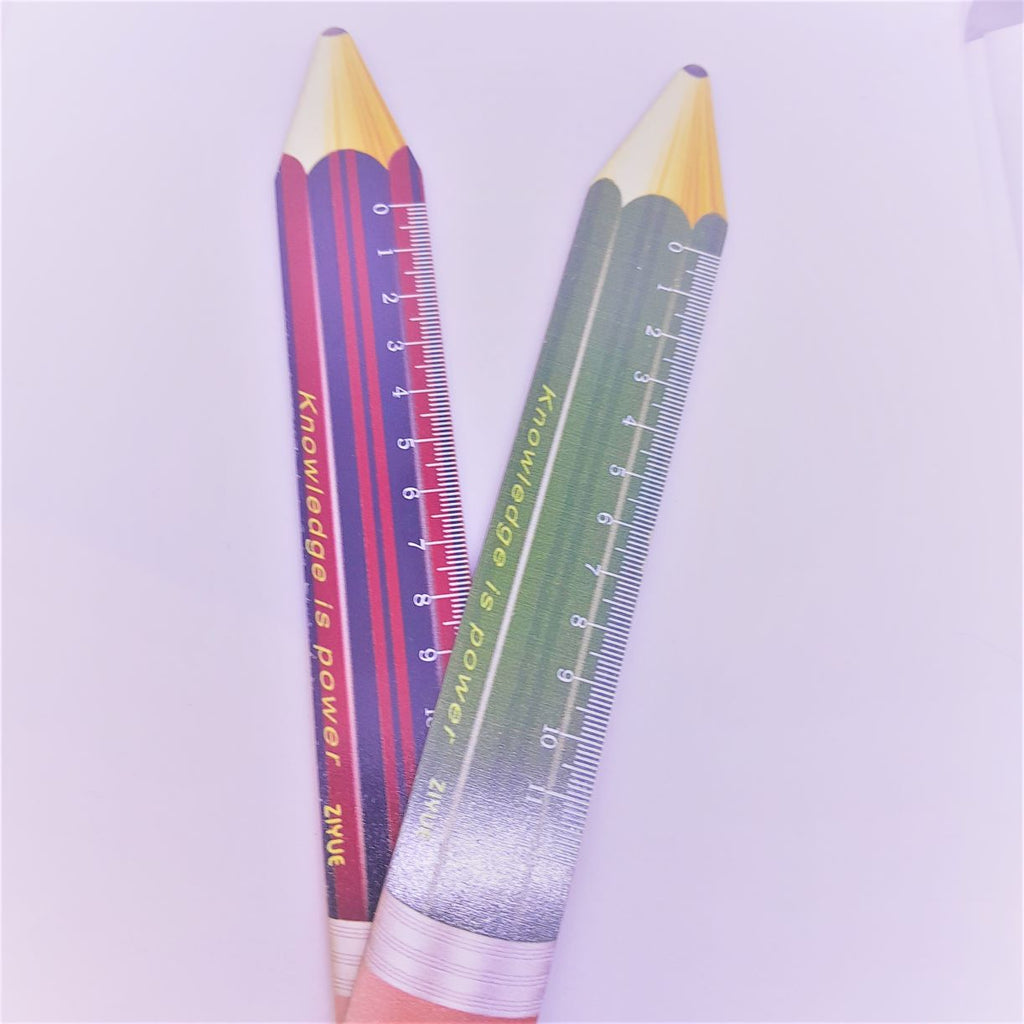 Pen Design Wood Ruler