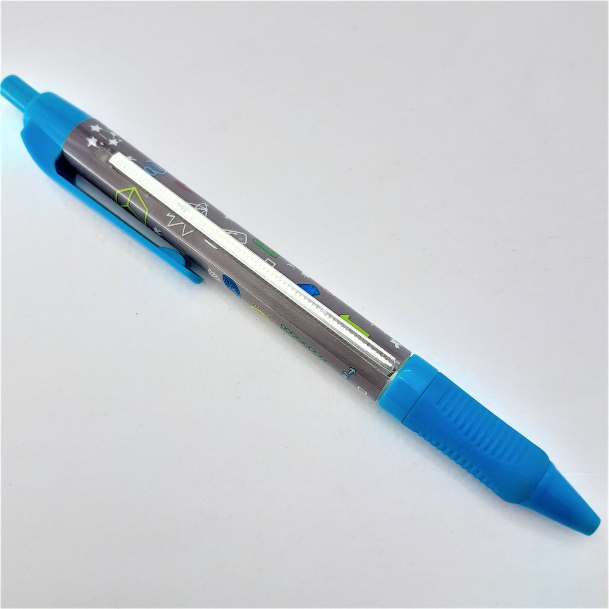 Pen with pull-out notepad