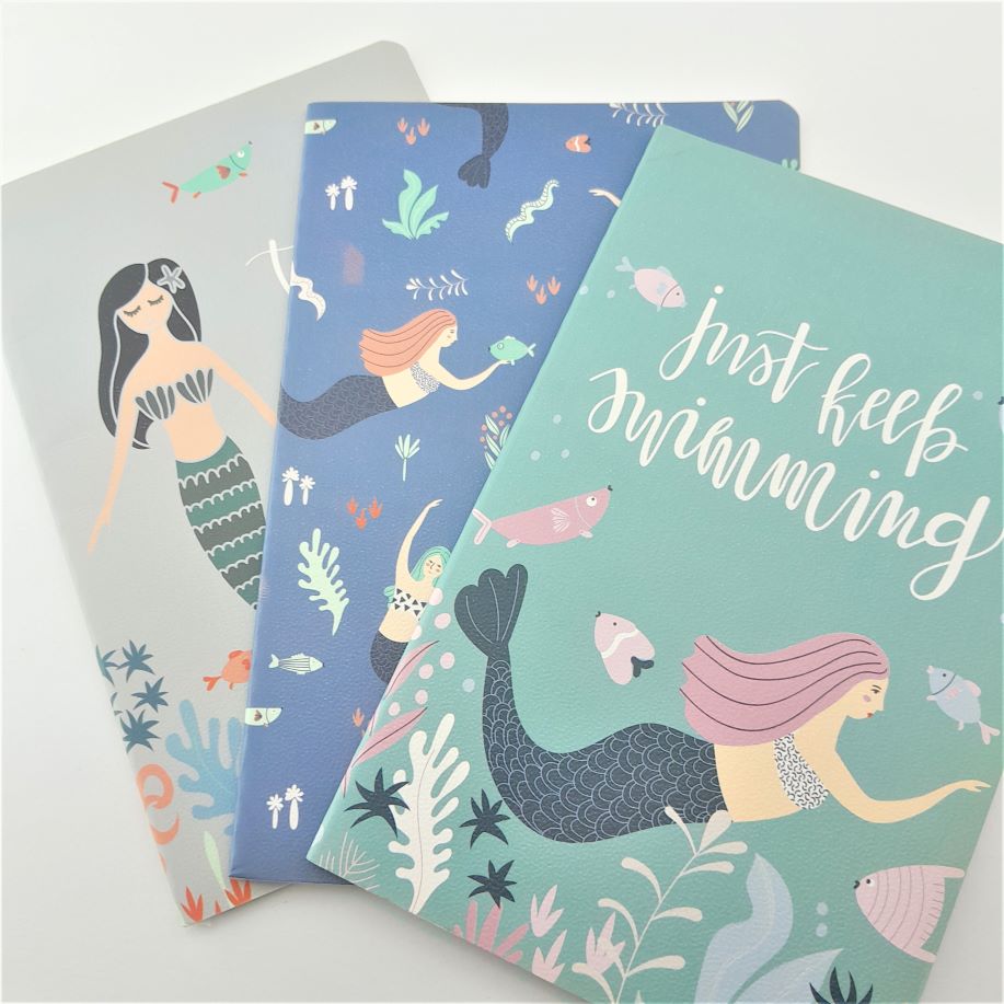 Mermaid Slim Notebook