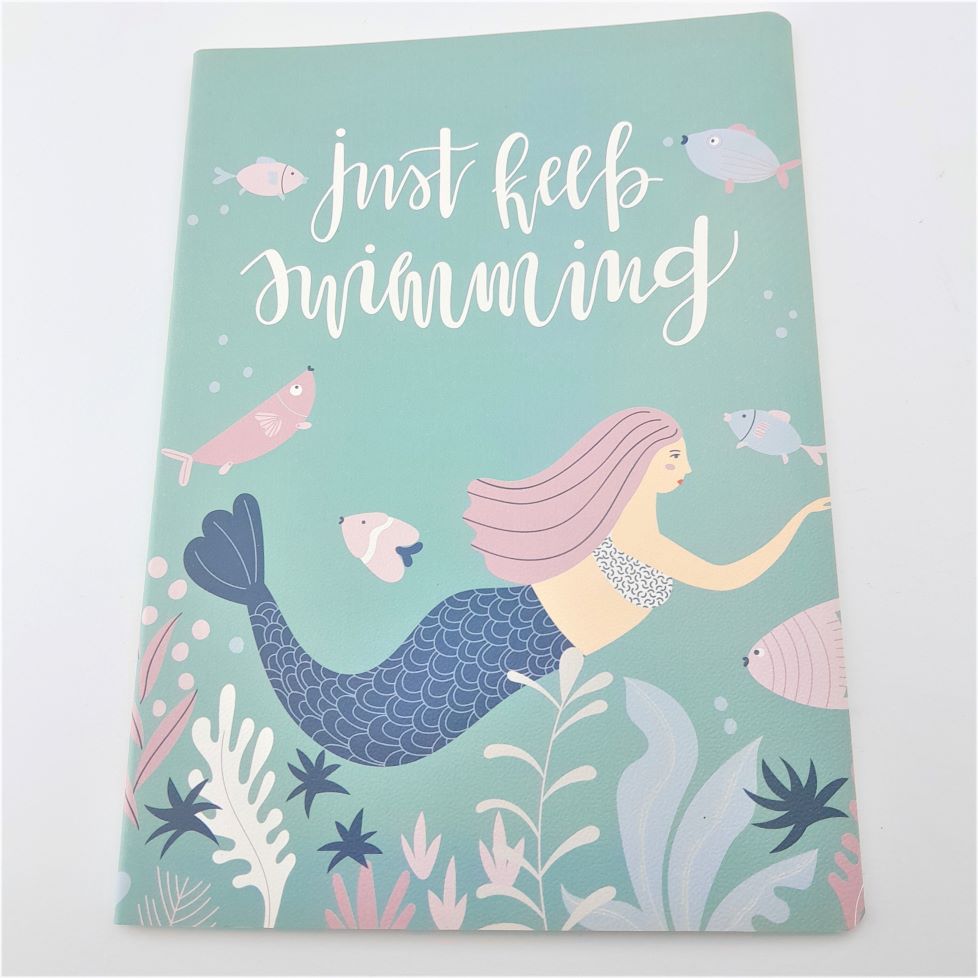 XL Slim Mermaid Notebook