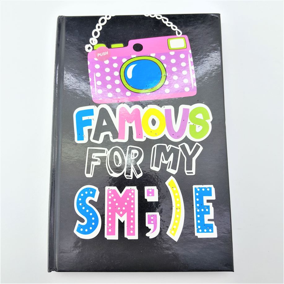 Famous For My Smile Notebook