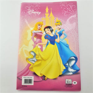 Snow White Plastic Cover Notebook Large