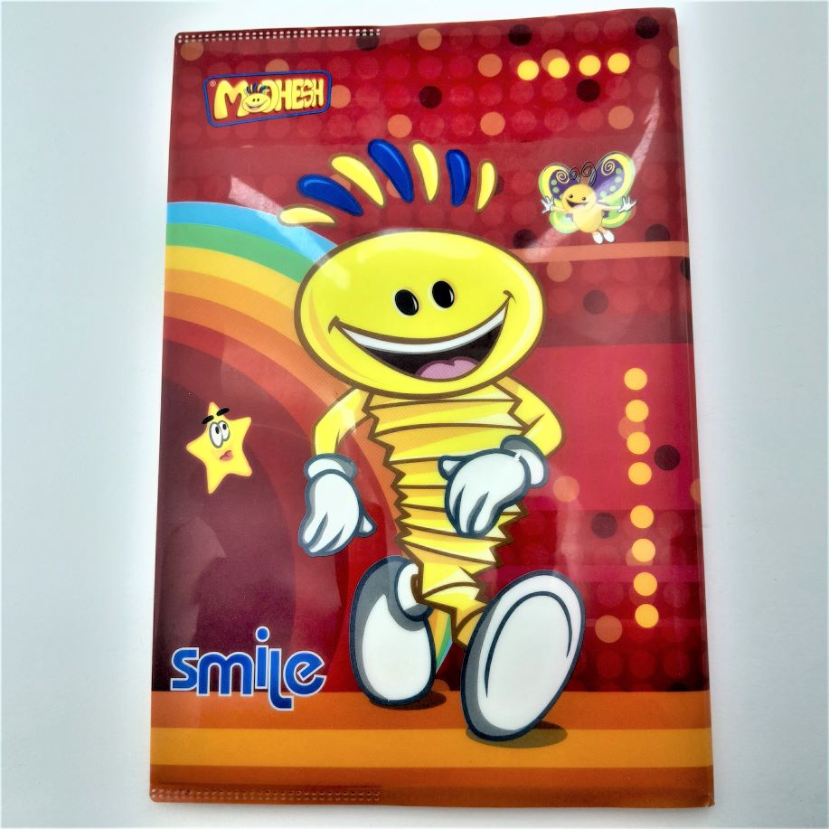 Smiley Plastic Cover Notebook