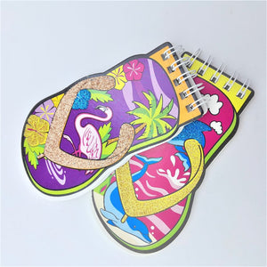 Slippers Shape Notebook