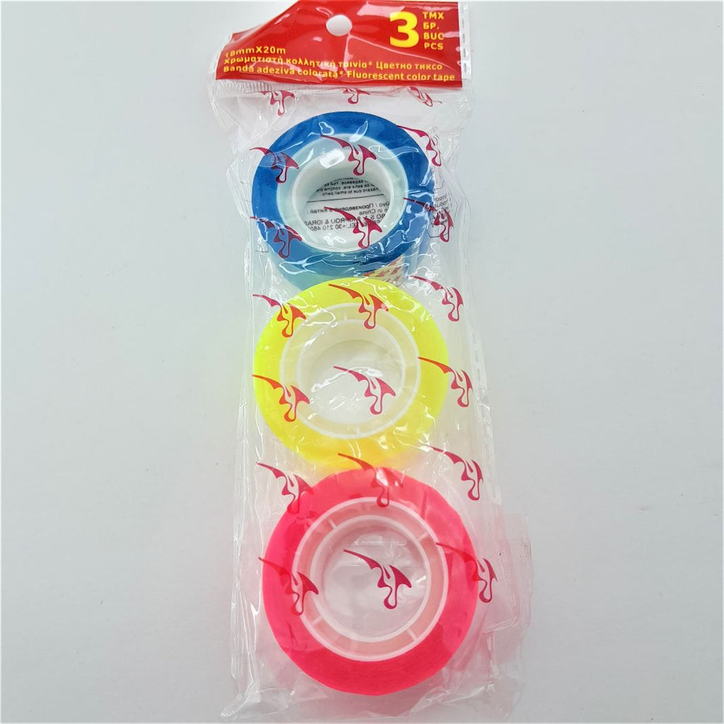 Flashy color Scotch Tape Set