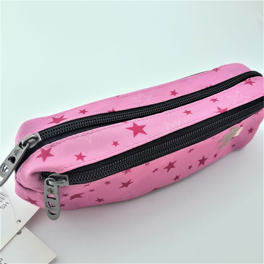 Pink with Stars Pencil Case