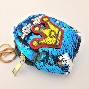 Sequin Mini Coin Bag Purse