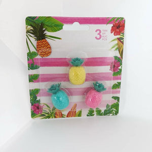 Pineapple Set Erasers