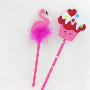 Cupcake / Flamingo Pencil