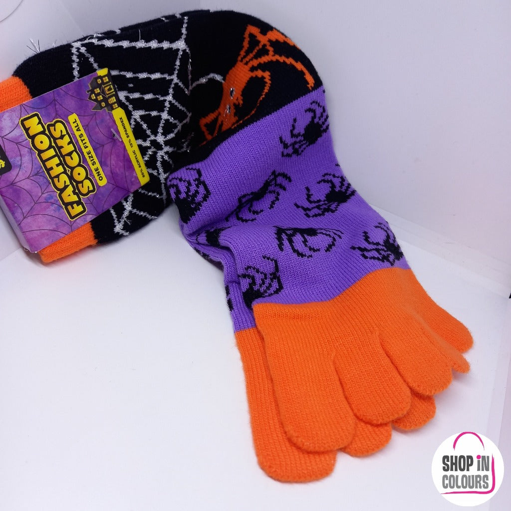 Spider Halloween Socks