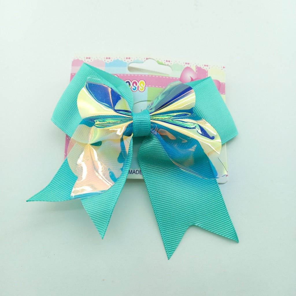 Girls Glitter Big Bow Hair Clips