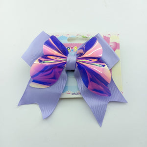 Girls Glitter Big Bow Hair Clips