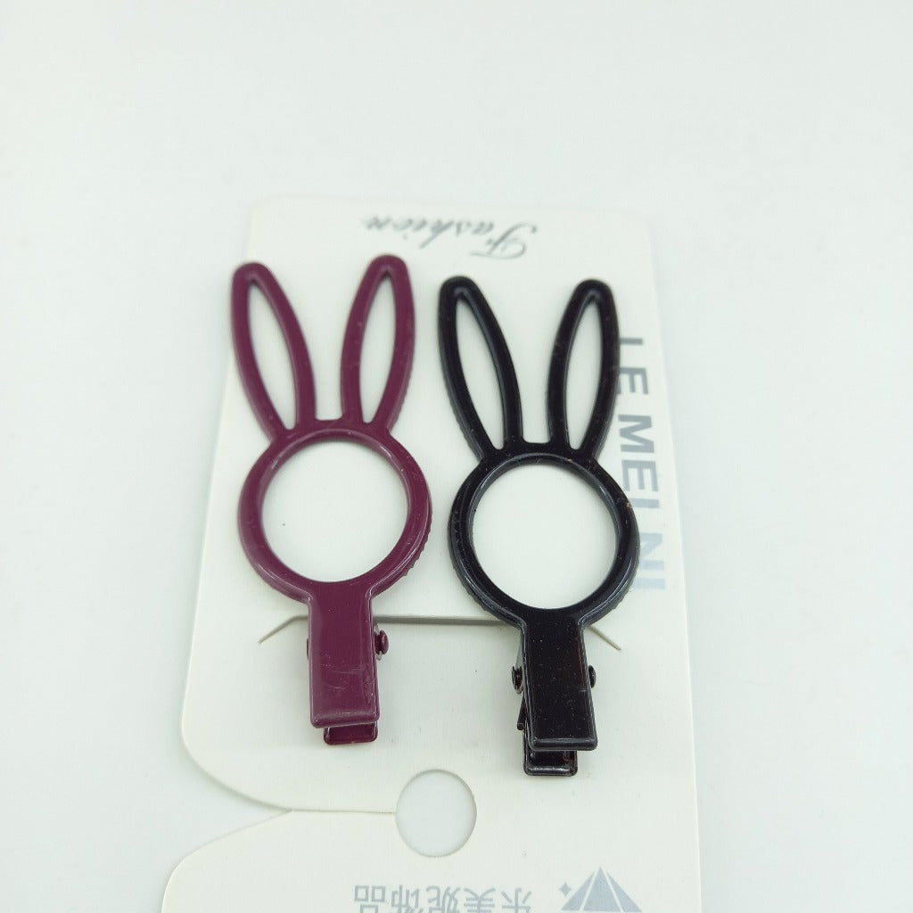 RABBIT HAIRPINS GIRLS ACCESSORIES (Set 0f 2)