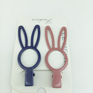 RABBIT HAIRPINS GIRLS ACCESSORIES (Set 0f 2)