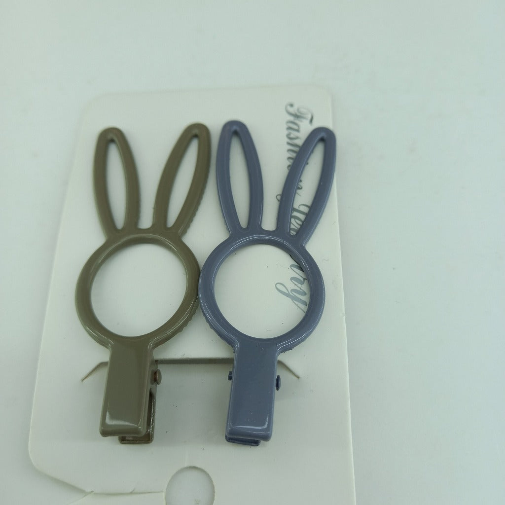 RABBIT HAIRPINS GIRLS ACCESSORIES (Set 0f 2)