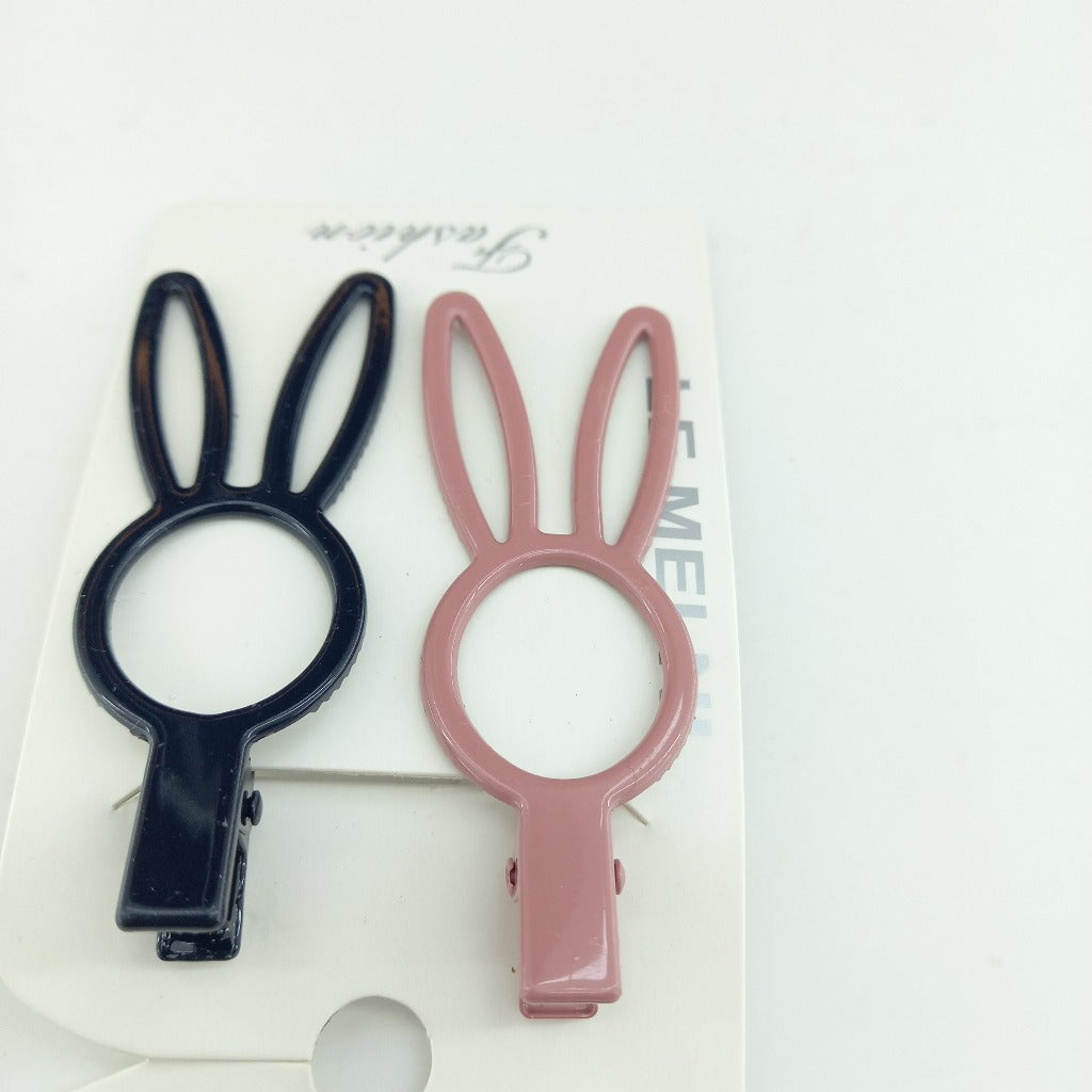 RABBIT HAIRPINS GIRLS ACCESSORIES (Set 0f 2)