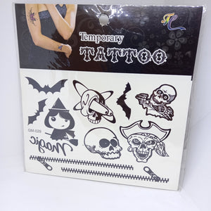 Temporary  Waterproof Halloween Tattoo Art