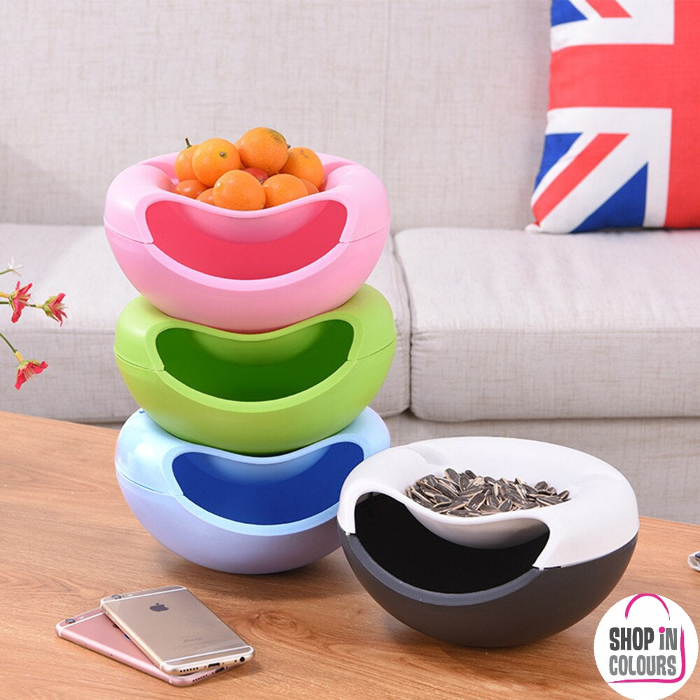 Plastic Fruit/Seeds Storage Box With Mobile Phone Holder