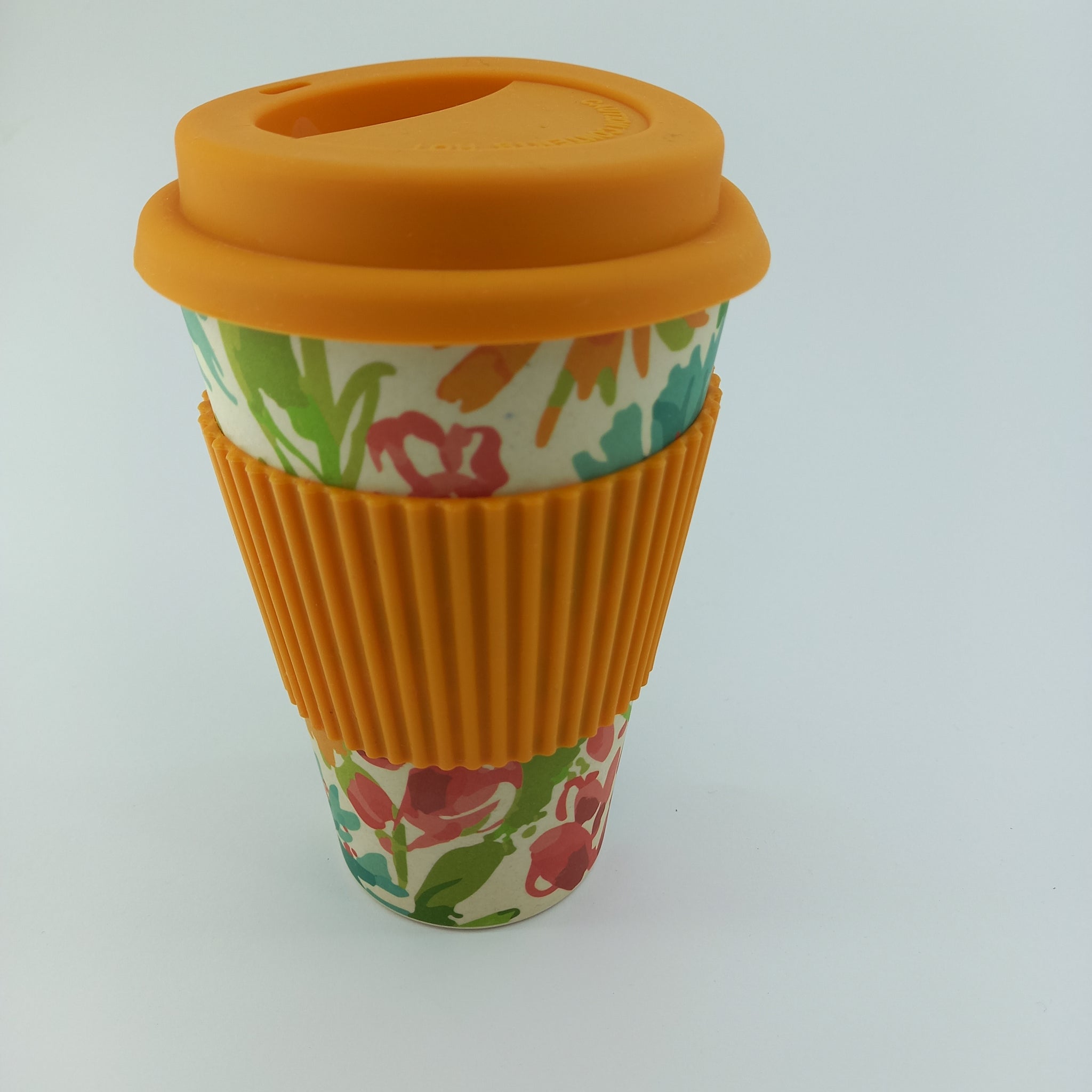 Bamboo Coffee Mug with Silicone Lid