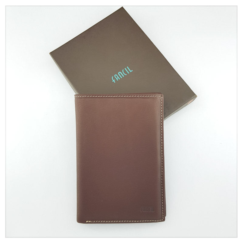 Fancil Wallet Men - Brown