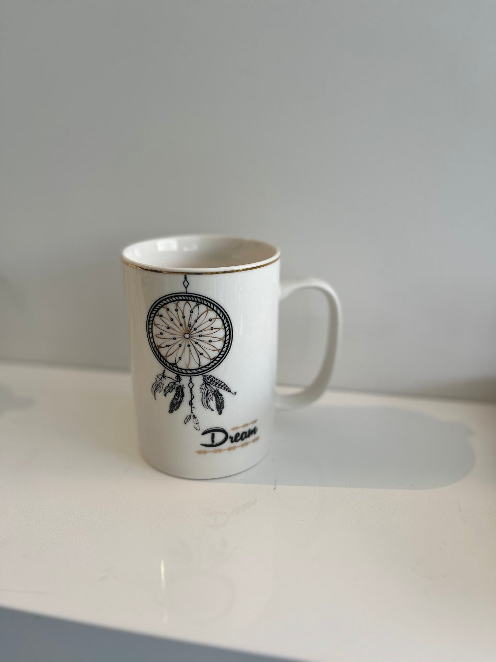 DreamCatcher Gold/Black Coffee Mug