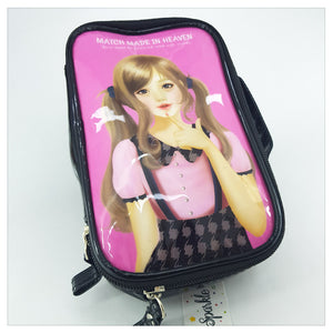 COSMETIC CASE DOLL STYLE MAKE UP STORAGE / BEACH BAG PURSE - S-00061