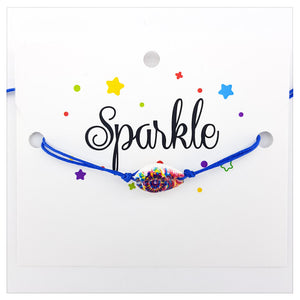 Sparkle Shell Coloured Bracelets/Anklets