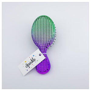 MERMAID PATTERN GLOWING HAIR BRUSH - S-00068