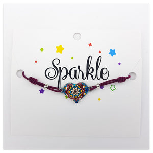 Sparkle Heart Bracelets/ Anklets