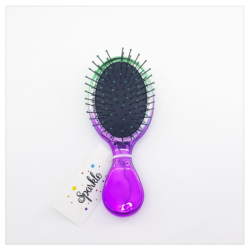 MERMAID PATTERN GLOWING HAIR BRUSH - S-00068