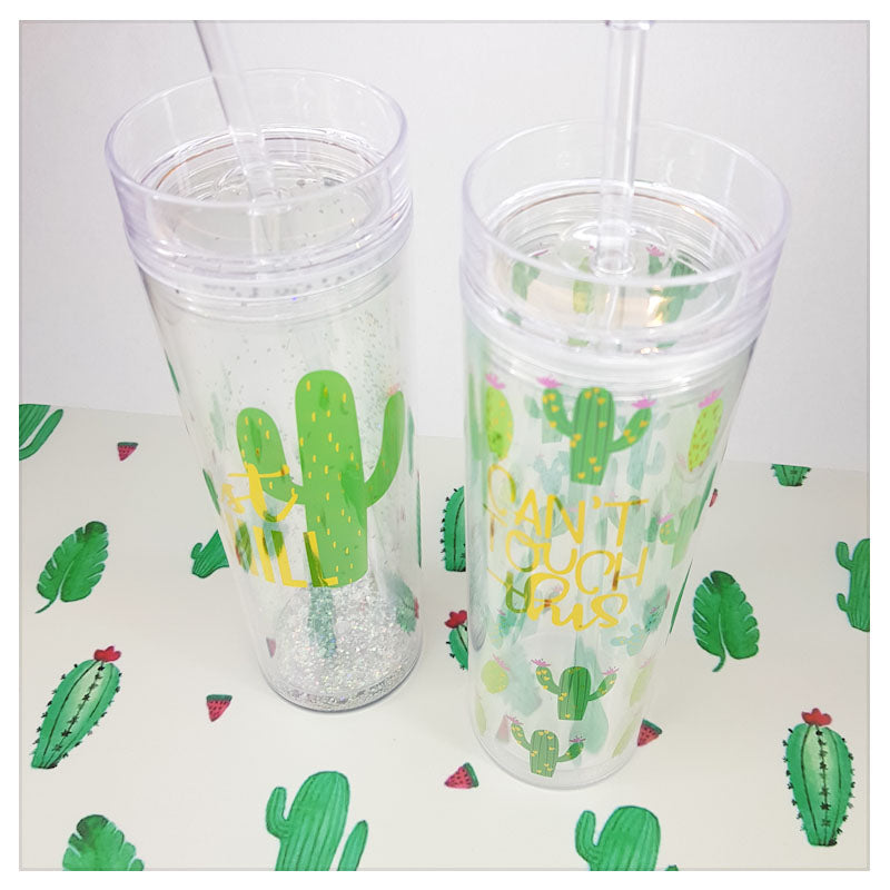 CACTUS SERIES PLASTIC CUP- S-00074