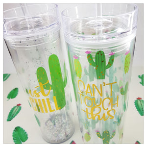 CACTUS SERIES PLASTIC CUP- S-00074