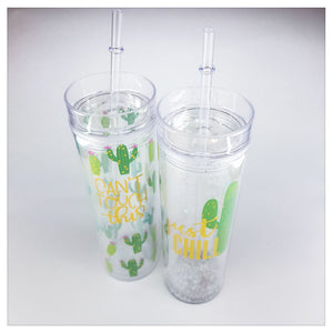 CACTUS SERIES PLASTIC CUP- S-00074