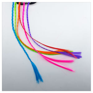 COLORFUL LONG BRAIDS HEAD CLIPS- SHIC-00011