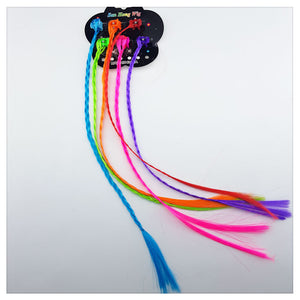 COLORFUL LONG BRAIDS HEAD CLIPS- SHIC-00011