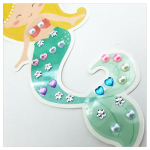 MERMAID STICK-ON EARRINGS- SHIC-0004