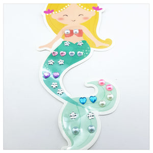 MERMAID STICK-ON EARRINGS- SHIC-0004