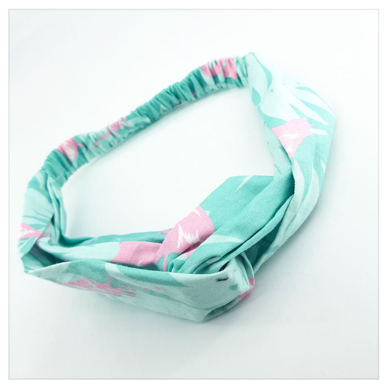 FLAMINGO CROSS HAIR BAND- SHIC-0009