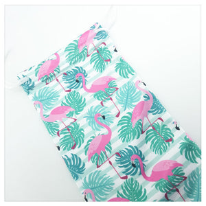 Soft Flamingo pouches for Sunglasses/MOBILE/MONEY