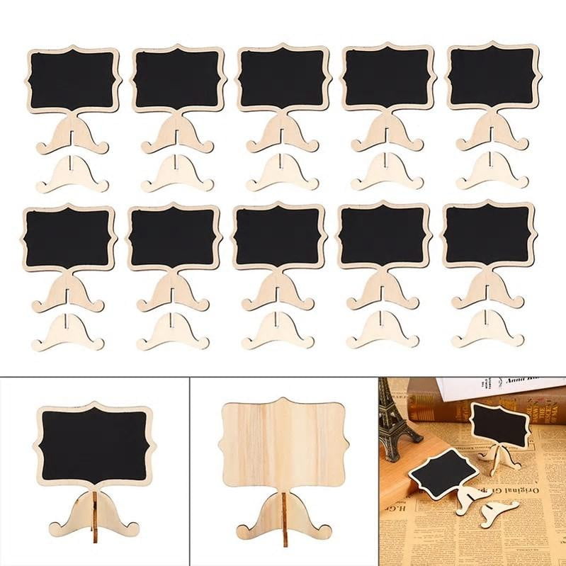 Wooden Blackboard party accessories