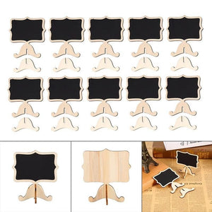 Wooden Blackboard party accessories